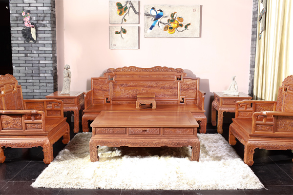 双洋红木：锦绣山河沙发