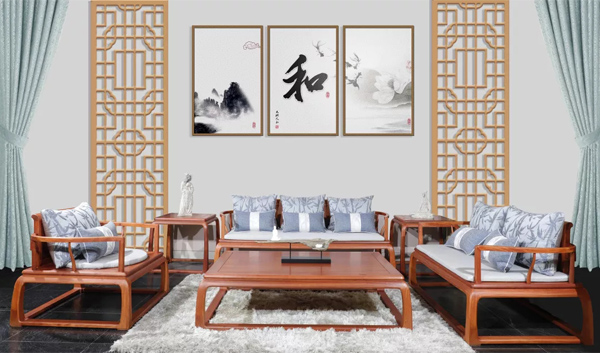 双洋红木精品家具——《云水谣沙发》