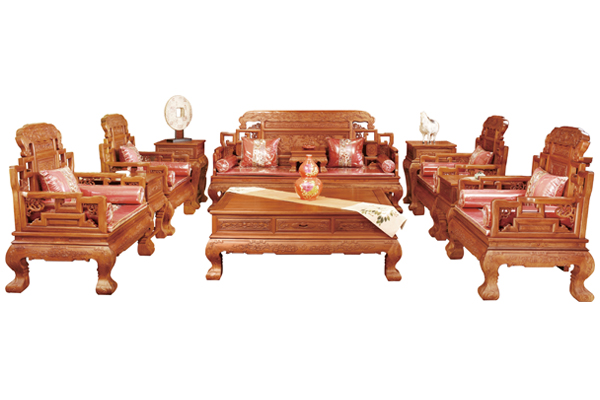 双洋红木：福满堂沙发（大果）