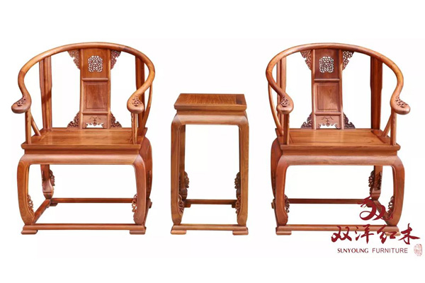 双洋红木：皇宫椅（大果紫檀）