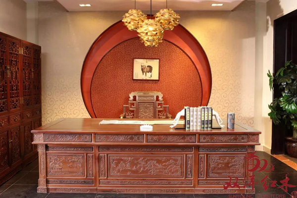 双洋红木：六合同春沙发（大果紫檀）