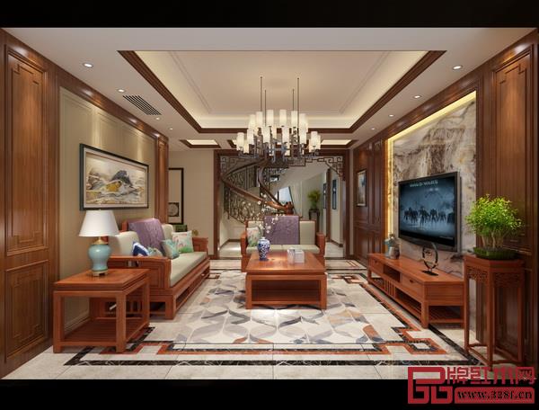 双洋红木全屋家装效果图