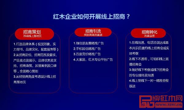 红木企业线上招商三部曲 红木企业线上招商三部曲